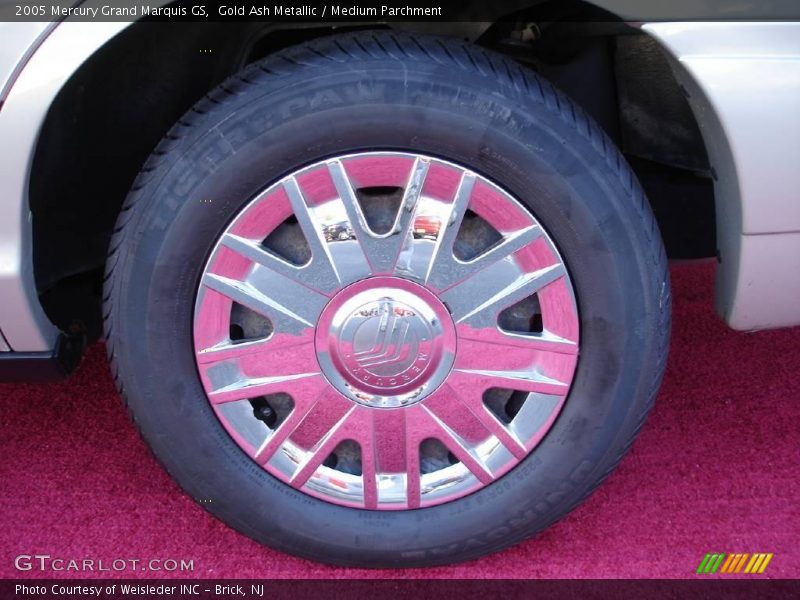 Gold Ash Metallic / Medium Parchment 2005 Mercury Grand Marquis GS