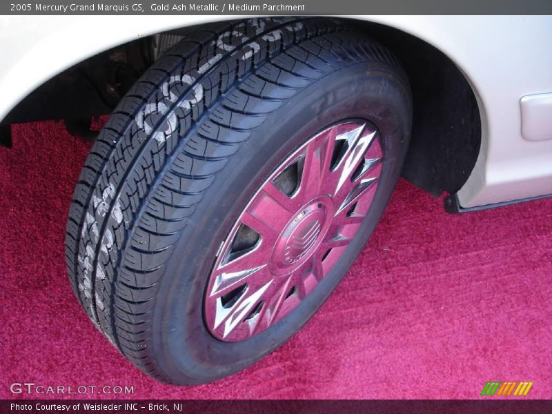 Gold Ash Metallic / Medium Parchment 2005 Mercury Grand Marquis GS