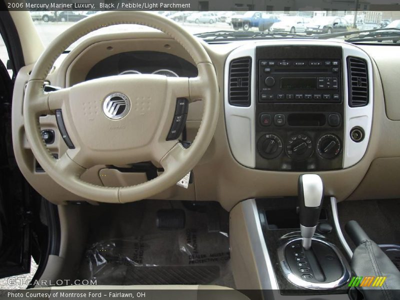 Black / Pebble/Light Parchment 2006 Mercury Mariner Luxury