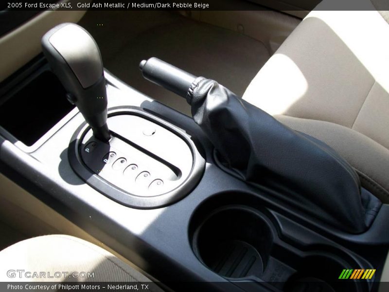 Gold Ash Metallic / Medium/Dark Pebble Beige 2005 Ford Escape XLS