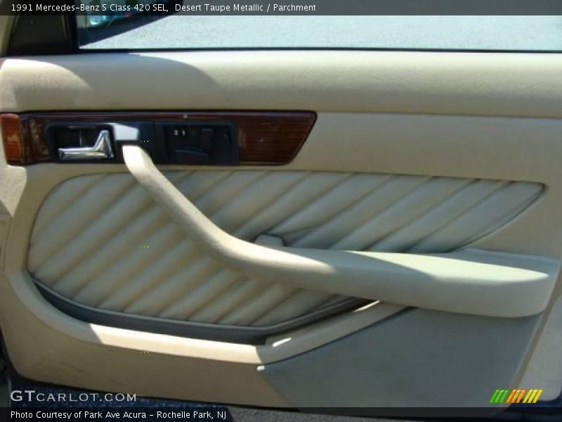 Desert Taupe Metallic / Parchment 1991 Mercedes-Benz S Class 420 SEL