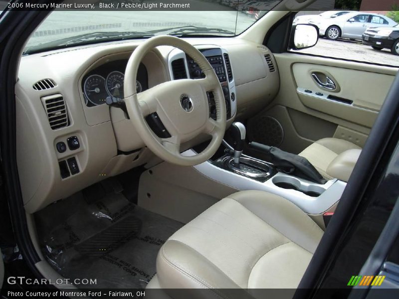 Black / Pebble/Light Parchment 2006 Mercury Mariner Luxury