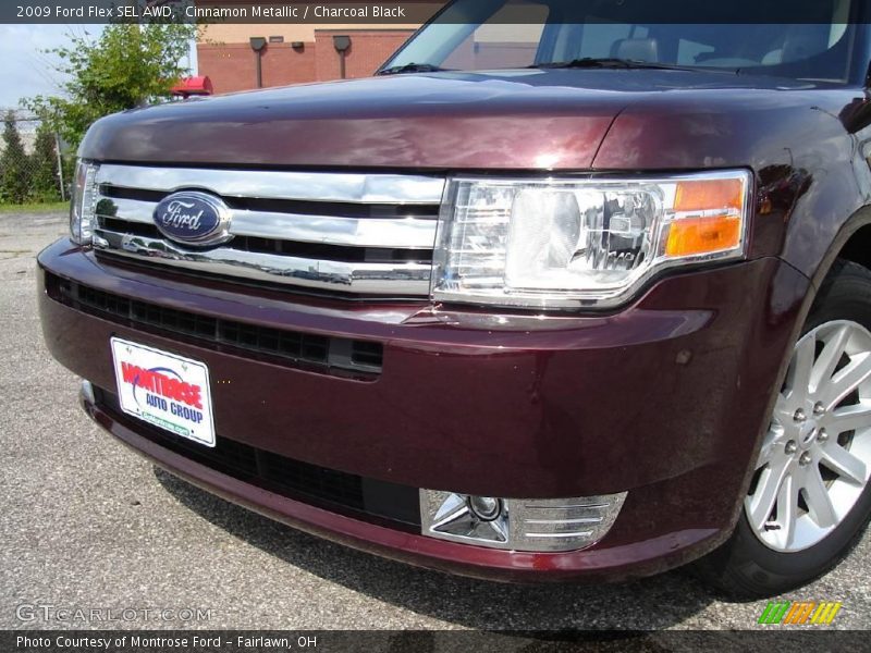 Cinnamon Metallic / Charcoal Black 2009 Ford Flex SEL AWD