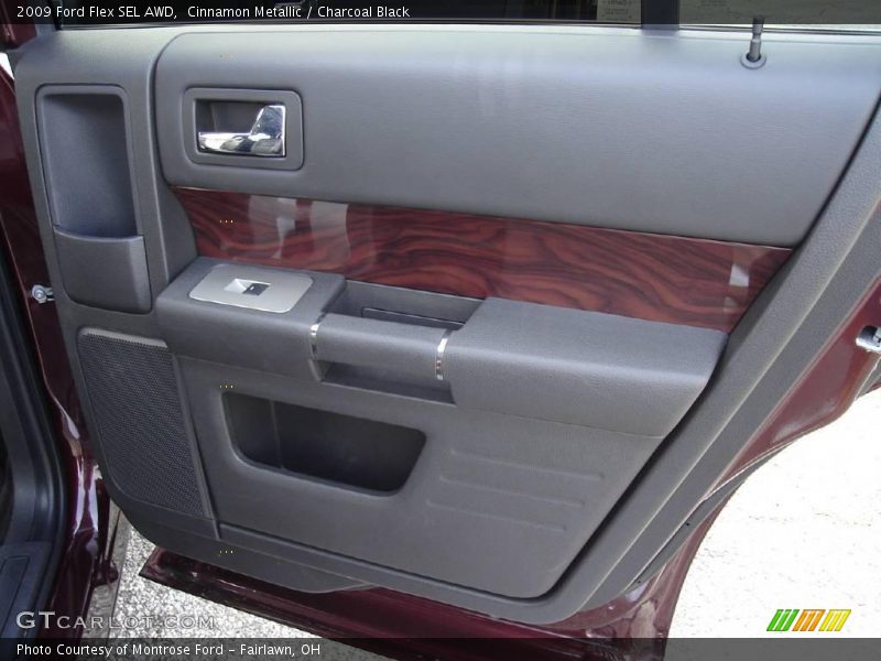 Cinnamon Metallic / Charcoal Black 2009 Ford Flex SEL AWD