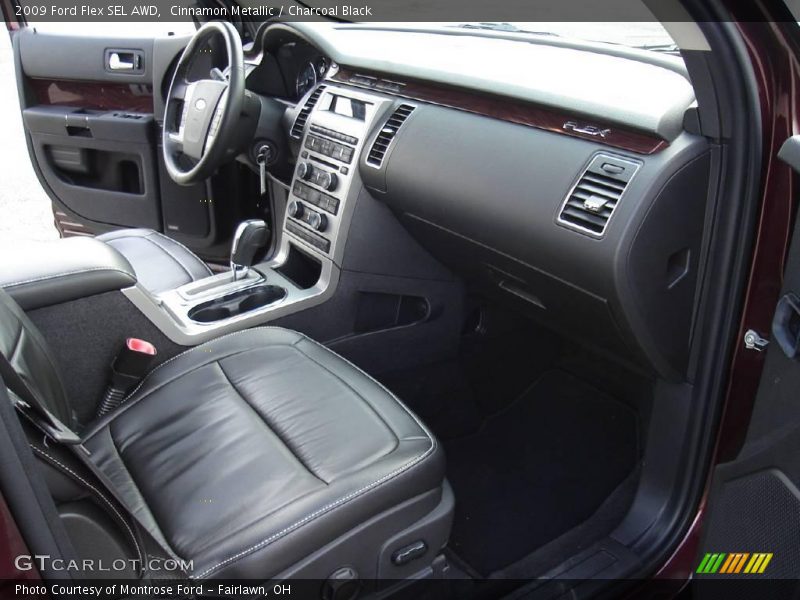Cinnamon Metallic / Charcoal Black 2009 Ford Flex SEL AWD