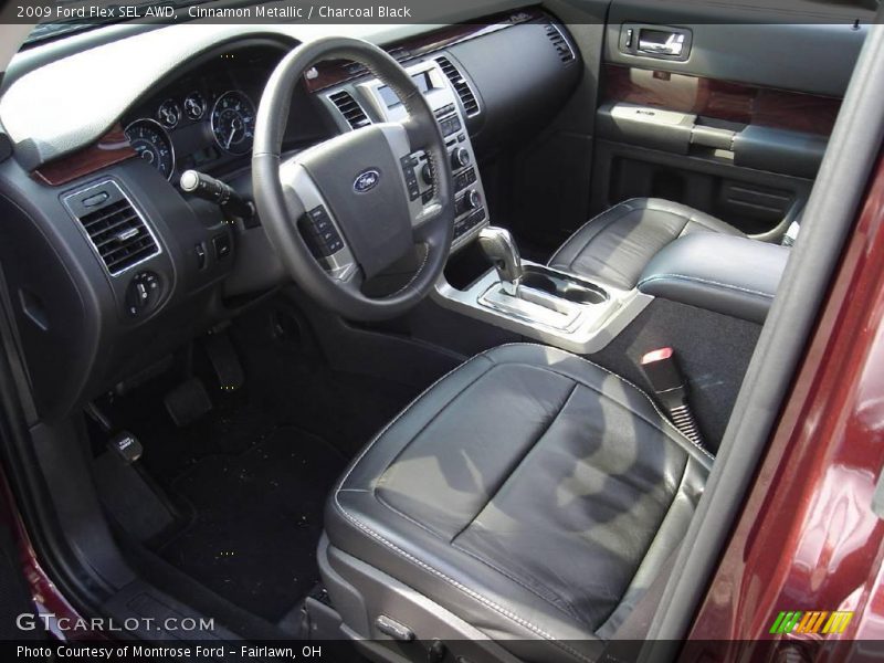 Cinnamon Metallic / Charcoal Black 2009 Ford Flex SEL AWD
