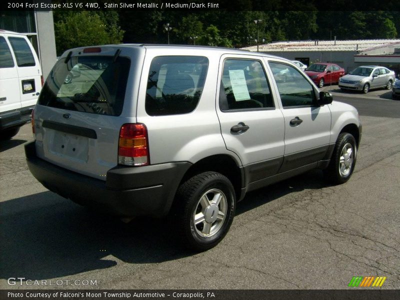 Satin Silver Metallic / Medium/Dark Flint 2004 Ford Escape XLS V6 4WD