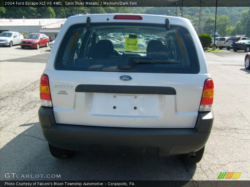 Satin Silver Metallic / Medium/Dark Flint 2004 Ford Escape XLS V6 4WD