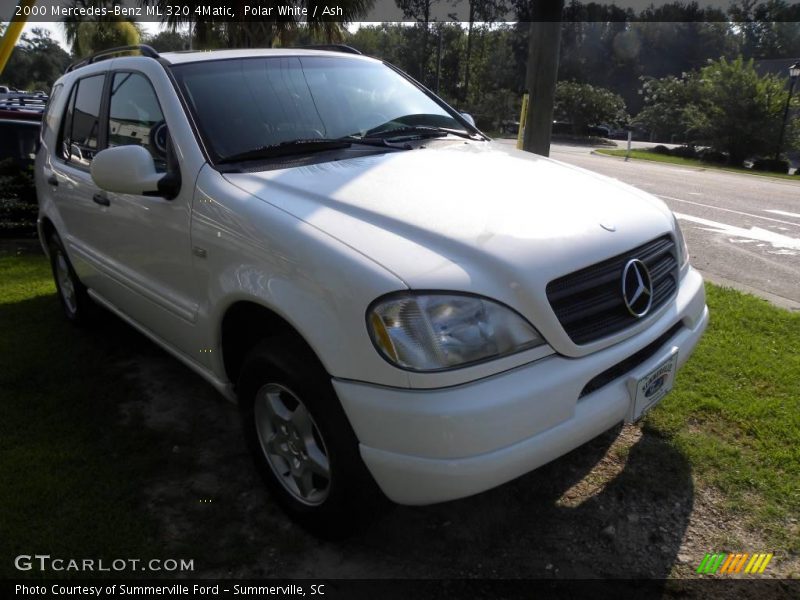 Polar White / Ash 2000 Mercedes-Benz ML 320 4Matic