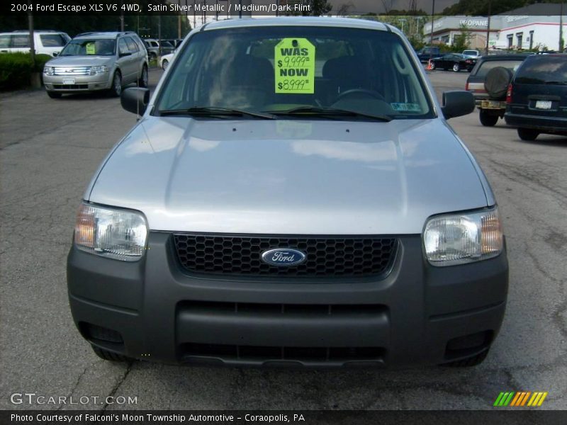 Satin Silver Metallic / Medium/Dark Flint 2004 Ford Escape XLS V6 4WD