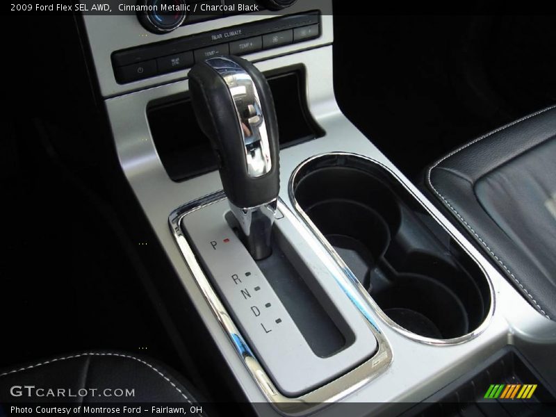 Cinnamon Metallic / Charcoal Black 2009 Ford Flex SEL AWD