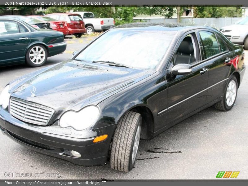 Black / Charcoal Black 2001 Mercedes-Benz C 320 Sedan