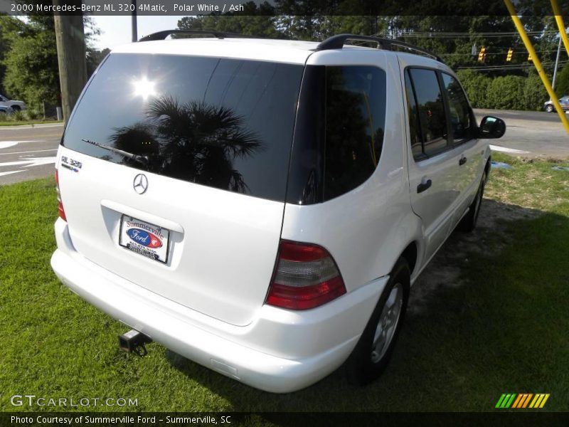 Polar White / Ash 2000 Mercedes-Benz ML 320 4Matic