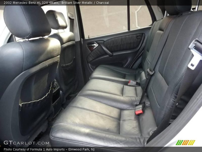 Brilliant Silver Metallic / Charcoal 2002 Mercedes-Benz ML 320 4Matic