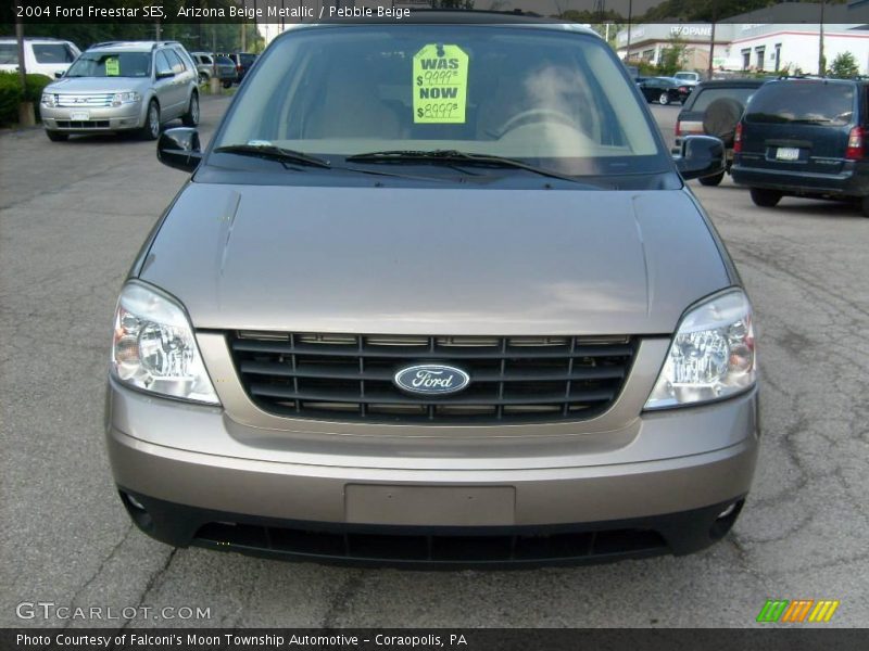 Arizona Beige Metallic / Pebble Beige 2004 Ford Freestar SES