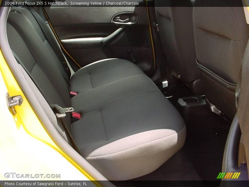 Screaming Yellow / Charcoal/Charcoal 2006 Ford Focus ZX5 S Hatchback