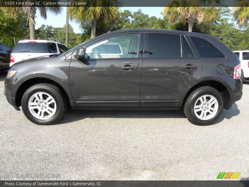 Carbon Metallic / Camel 2007 Ford Edge SE
