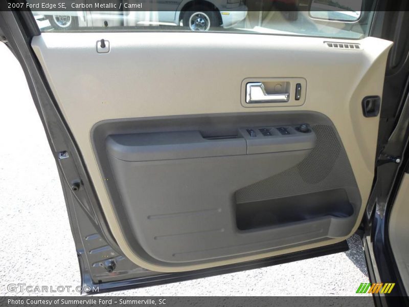 Carbon Metallic / Camel 2007 Ford Edge SE