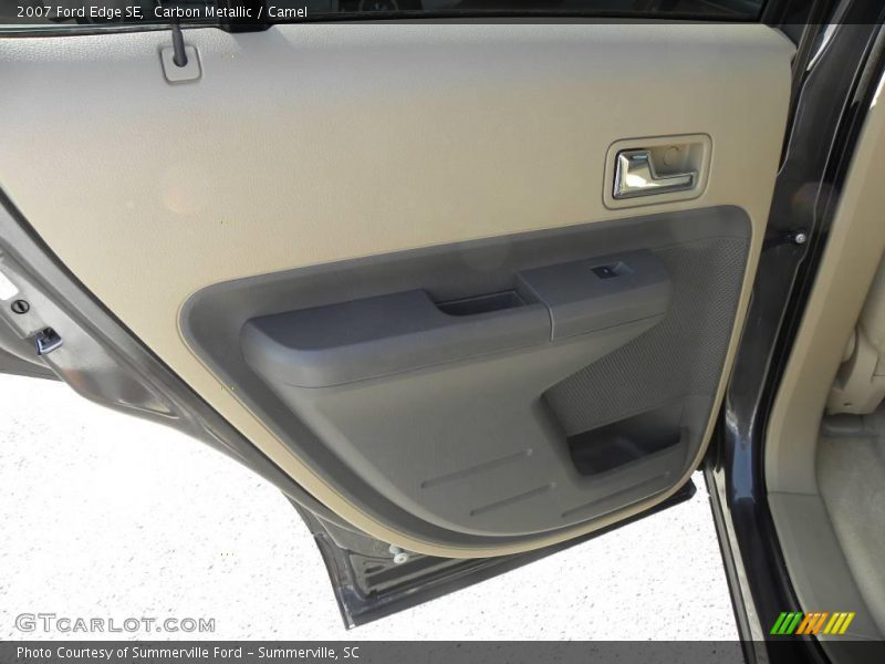 Carbon Metallic / Camel 2007 Ford Edge SE