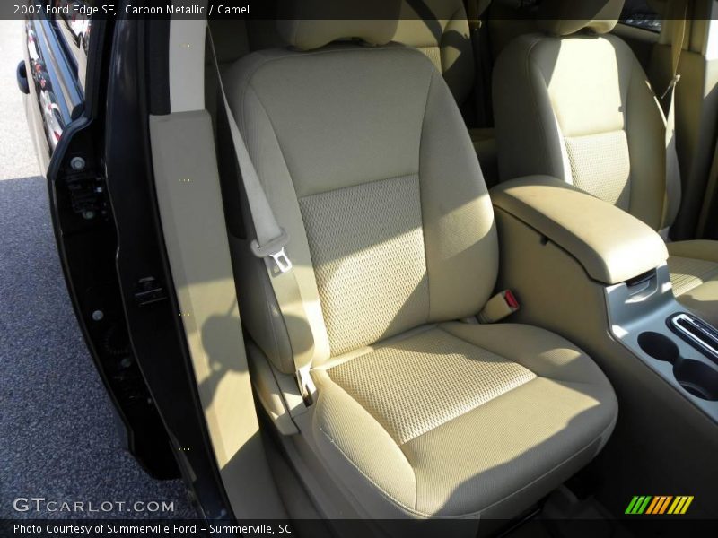 Carbon Metallic / Camel 2007 Ford Edge SE