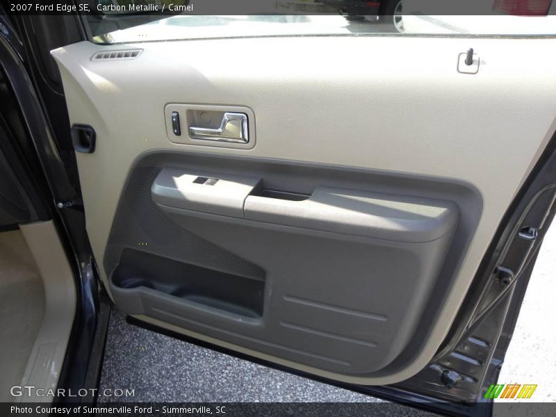 Carbon Metallic / Camel 2007 Ford Edge SE