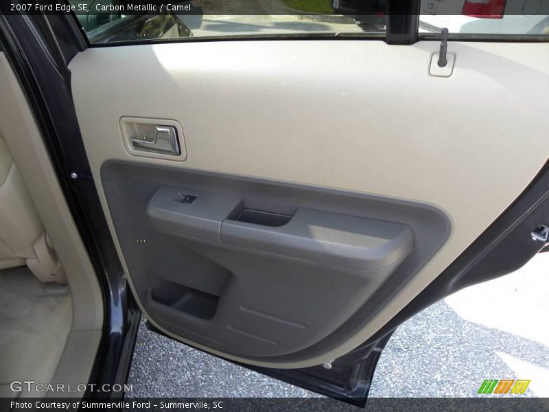 Carbon Metallic / Camel 2007 Ford Edge SE