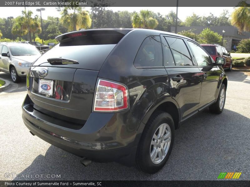Carbon Metallic / Camel 2007 Ford Edge SE