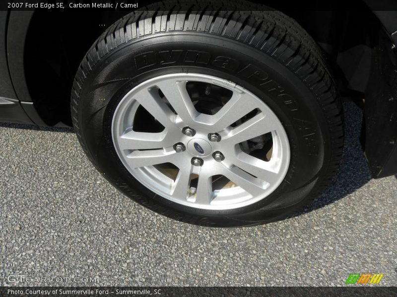 Carbon Metallic / Camel 2007 Ford Edge SE