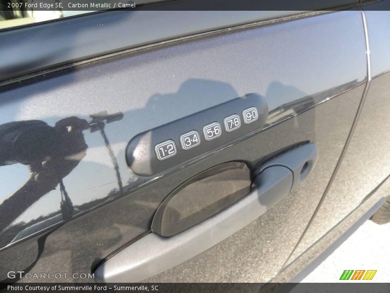 Carbon Metallic / Camel 2007 Ford Edge SE