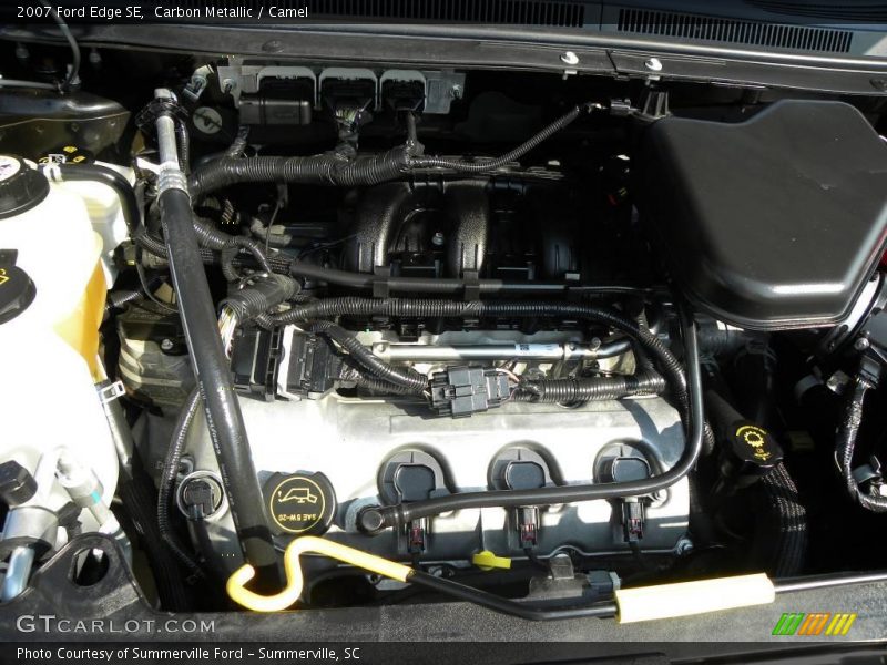 Carbon Metallic / Camel 2007 Ford Edge SE