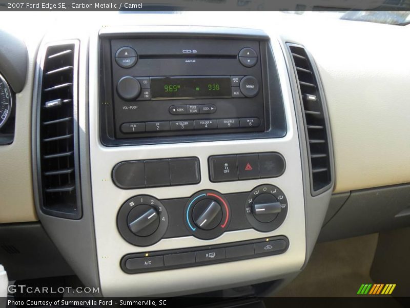 Carbon Metallic / Camel 2007 Ford Edge SE