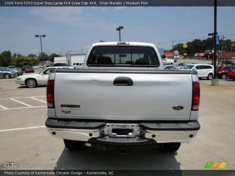 Silver Metallic / Medium Flint 2006 Ford F350 Super Duty Lariat FX4 Crew Cab 4x4