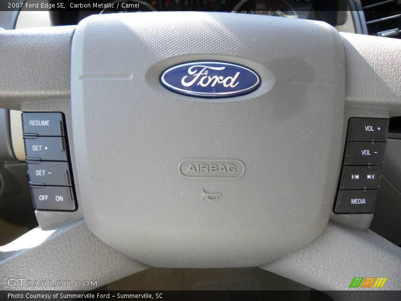 Carbon Metallic / Camel 2007 Ford Edge SE