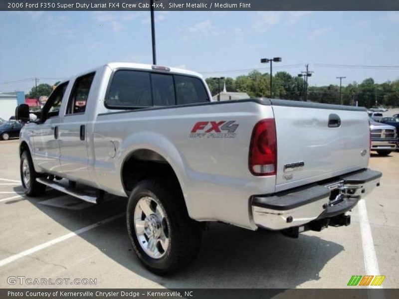 Silver Metallic / Medium Flint 2006 Ford F350 Super Duty Lariat FX4 Crew Cab 4x4