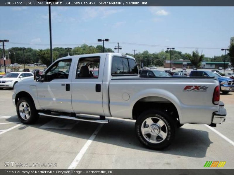 Silver Metallic / Medium Flint 2006 Ford F350 Super Duty Lariat FX4 Crew Cab 4x4