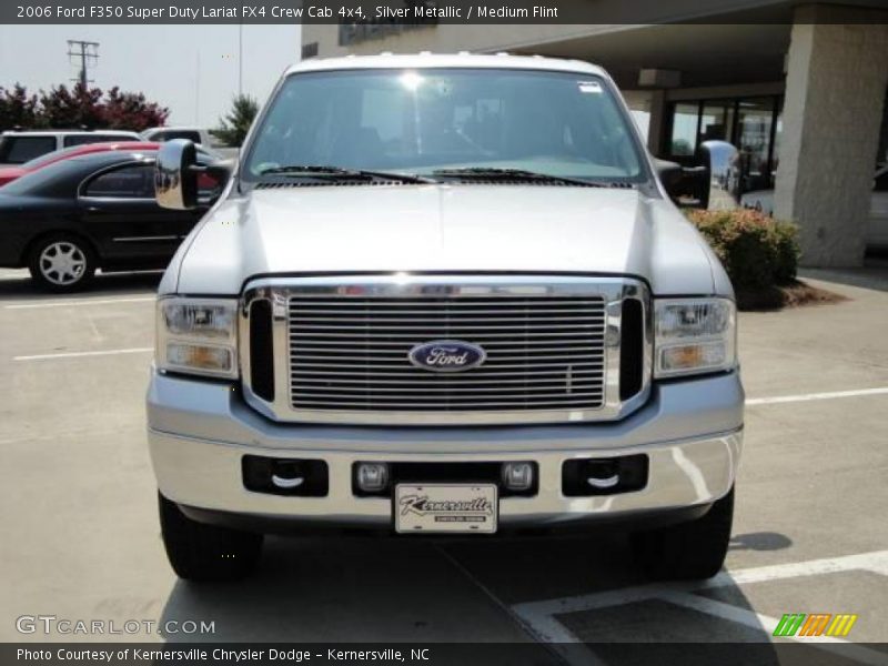 Silver Metallic / Medium Flint 2006 Ford F350 Super Duty Lariat FX4 Crew Cab 4x4