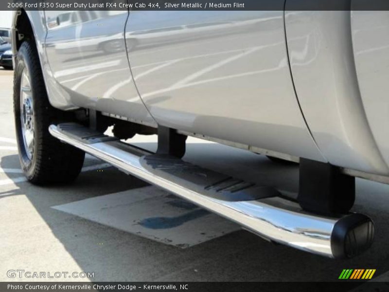 Silver Metallic / Medium Flint 2006 Ford F350 Super Duty Lariat FX4 Crew Cab 4x4