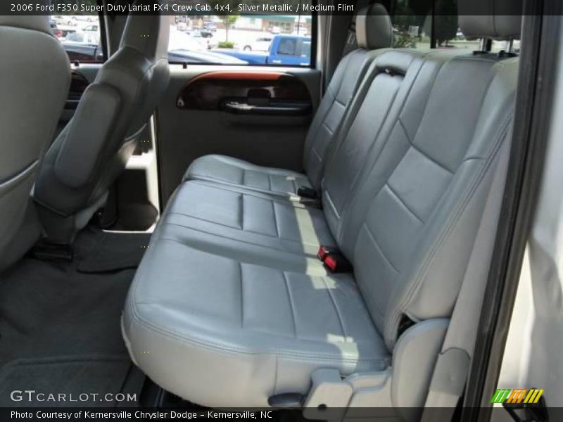 Silver Metallic / Medium Flint 2006 Ford F350 Super Duty Lariat FX4 Crew Cab 4x4