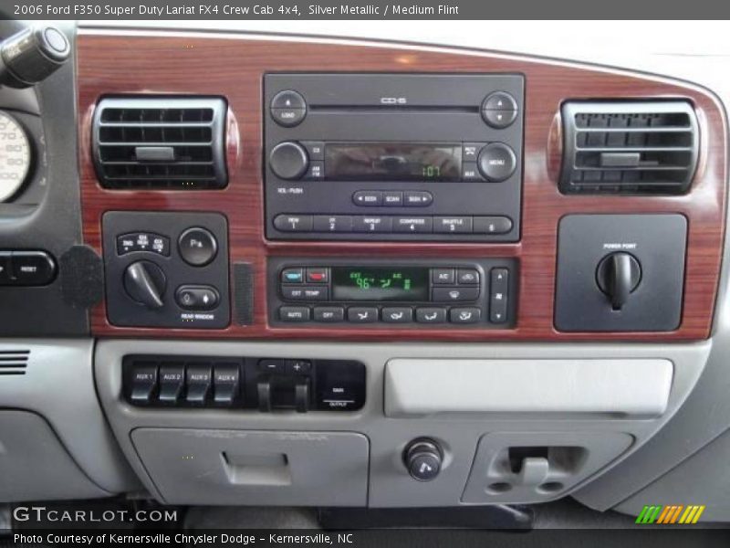 Silver Metallic / Medium Flint 2006 Ford F350 Super Duty Lariat FX4 Crew Cab 4x4