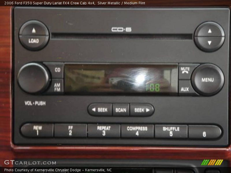 Silver Metallic / Medium Flint 2006 Ford F350 Super Duty Lariat FX4 Crew Cab 4x4