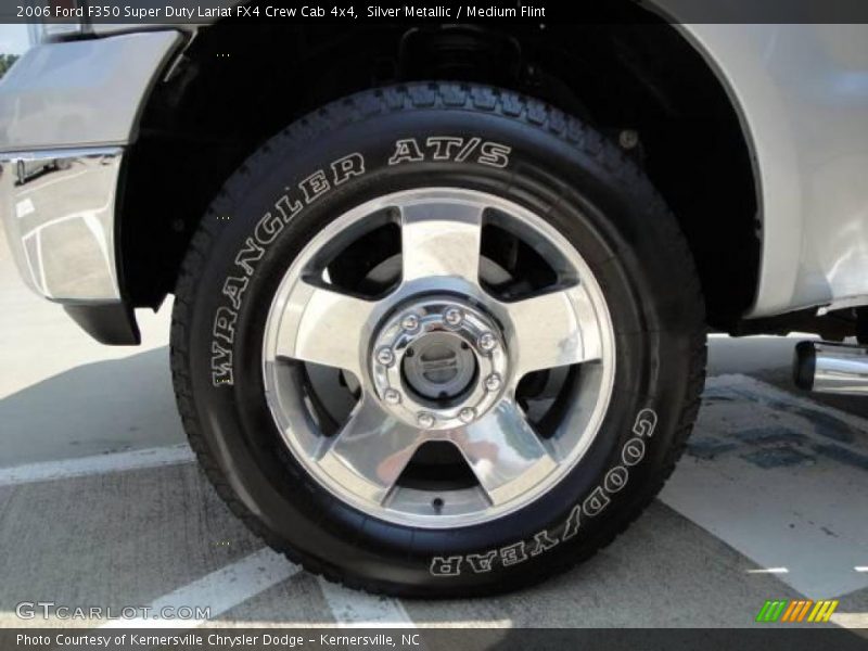 Silver Metallic / Medium Flint 2006 Ford F350 Super Duty Lariat FX4 Crew Cab 4x4