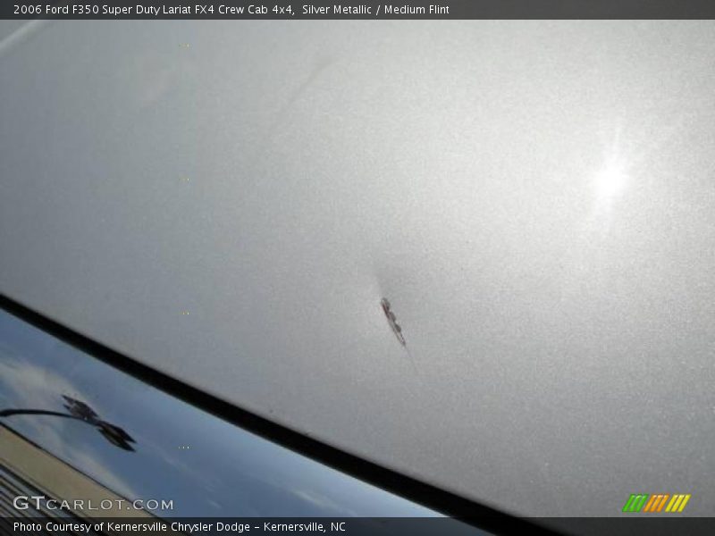 Silver Metallic / Medium Flint 2006 Ford F350 Super Duty Lariat FX4 Crew Cab 4x4