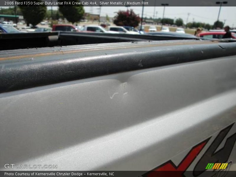 Silver Metallic / Medium Flint 2006 Ford F350 Super Duty Lariat FX4 Crew Cab 4x4
