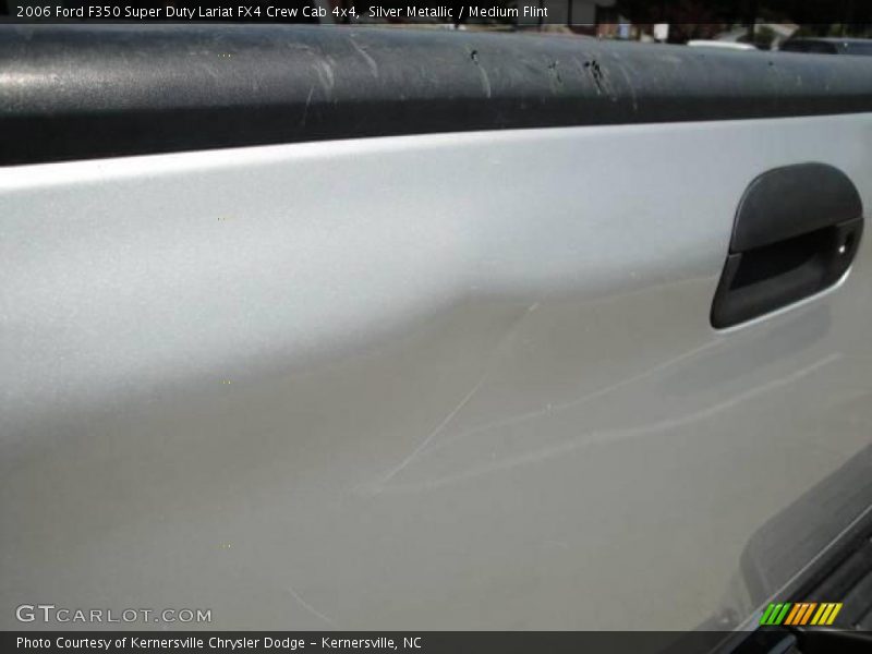 Silver Metallic / Medium Flint 2006 Ford F350 Super Duty Lariat FX4 Crew Cab 4x4
