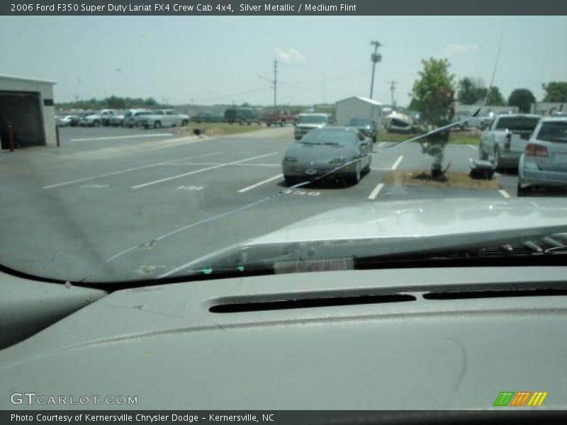 Silver Metallic / Medium Flint 2006 Ford F350 Super Duty Lariat FX4 Crew Cab 4x4