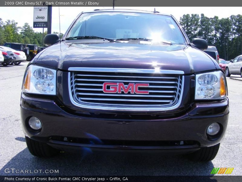 Dark Crimson Metallic / Ebony 2009 GMC Envoy SLT