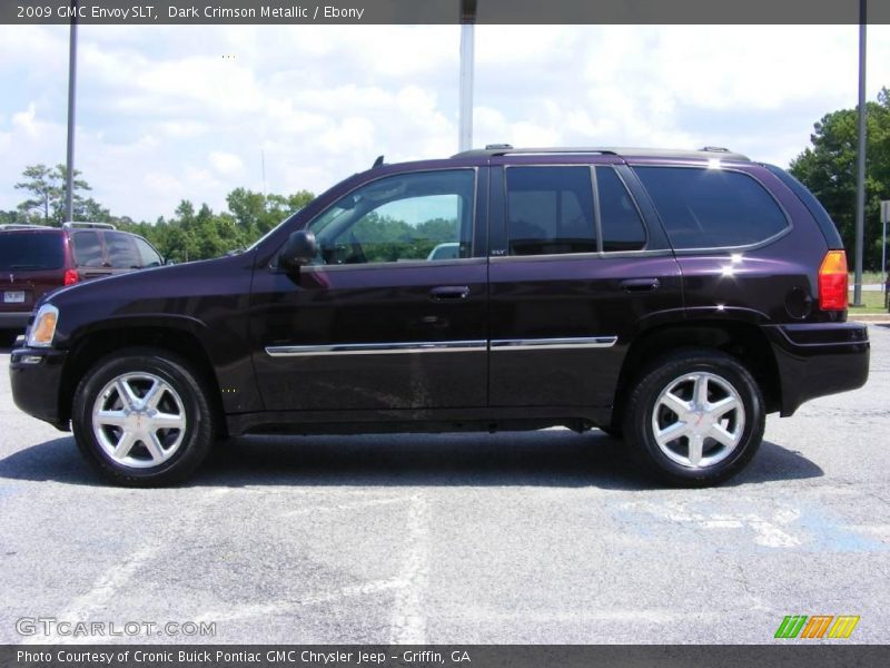 Dark Crimson Metallic / Ebony 2009 GMC Envoy SLT
