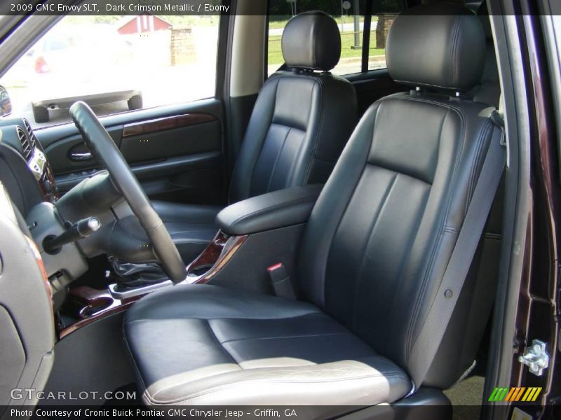 Dark Crimson Metallic / Ebony 2009 GMC Envoy SLT