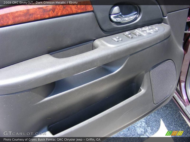 Dark Crimson Metallic / Ebony 2009 GMC Envoy SLT