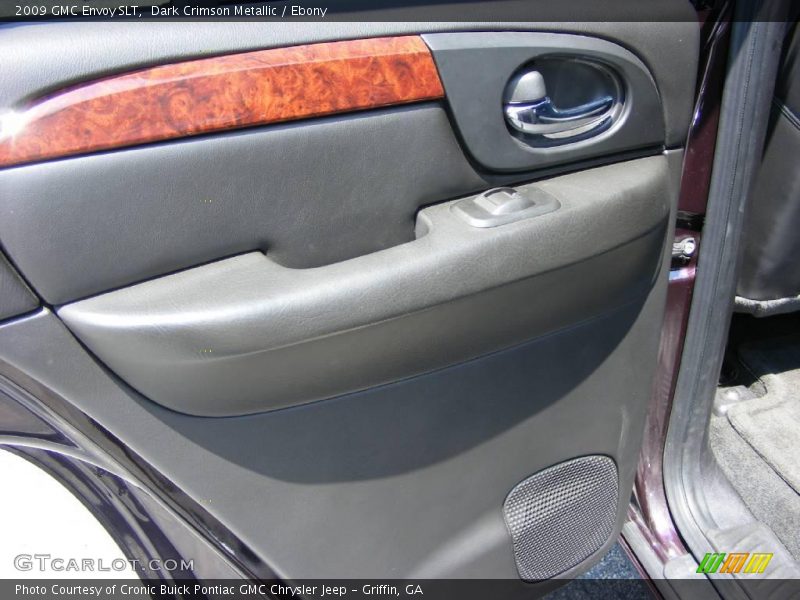 Dark Crimson Metallic / Ebony 2009 GMC Envoy SLT